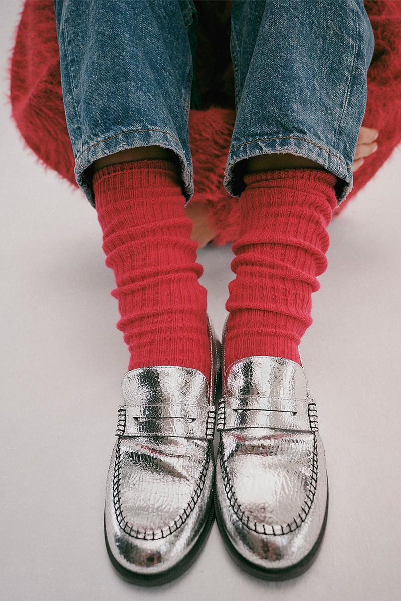Blanket Stitch Loafers from Free People