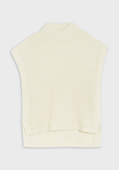 Oversized Sleeveless Knit