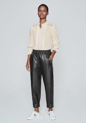 18 Straight Leather Trousers We Love