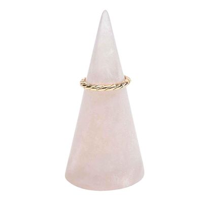 Stackers Cone, Rose Quartz from John Lewis & Partners