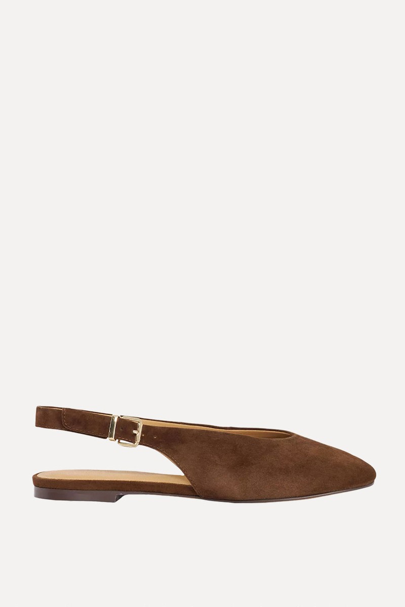 Honora Suede Sling-Backs from Dune London