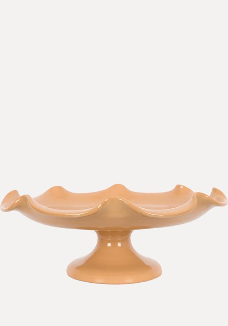 Claudia Wavy Footed Bowl