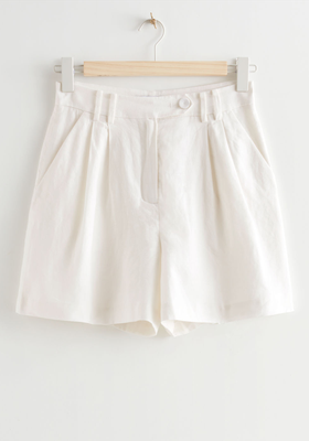 Relaxed Linen Shorts