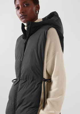 Padded Hood Vest from COS