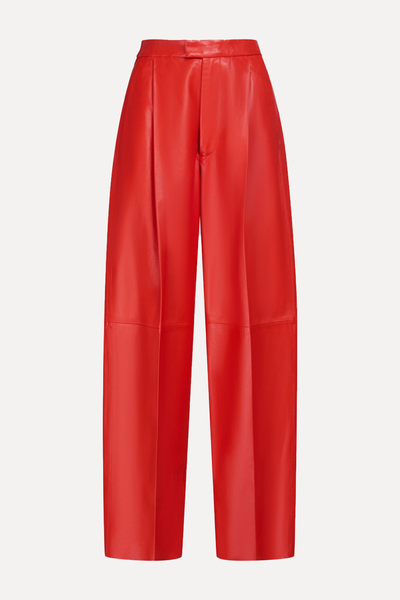 Nappa Leather Tailored Trousers from Marni