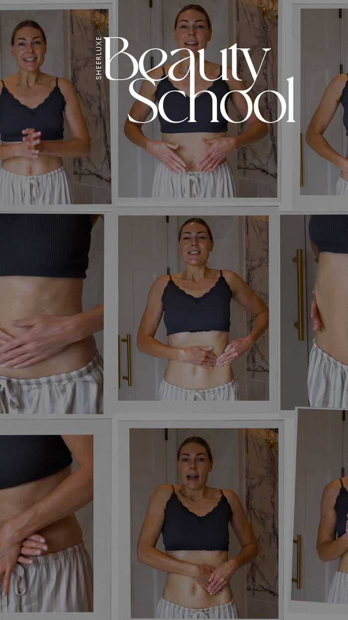 How To Banish Bloating Using This Easy Abdominal Massage Technique