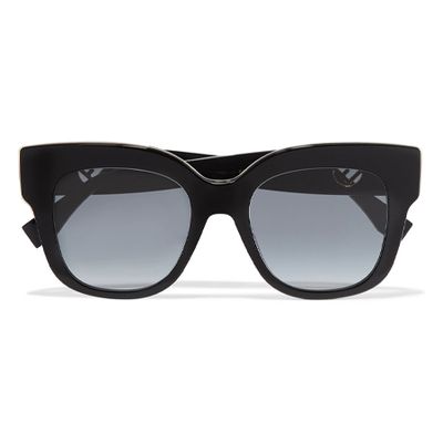  Oversized Square Frame Acetate Sunglasses from Fendi 
