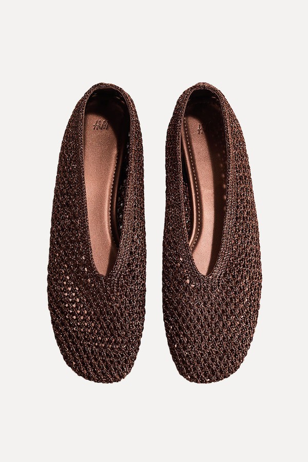 Braided Ballet Flats from H&M