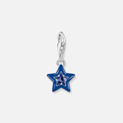 Star With Sapphire Blue Stone