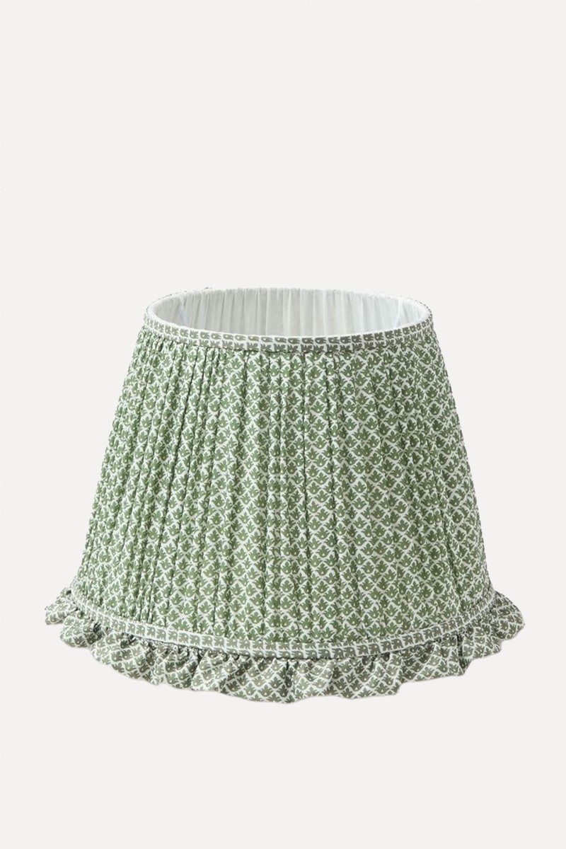 Lotus Ruffle Lampshade from Mrs. Alice