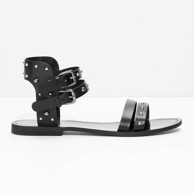 Studded Buckle Sandals from & Other Stories