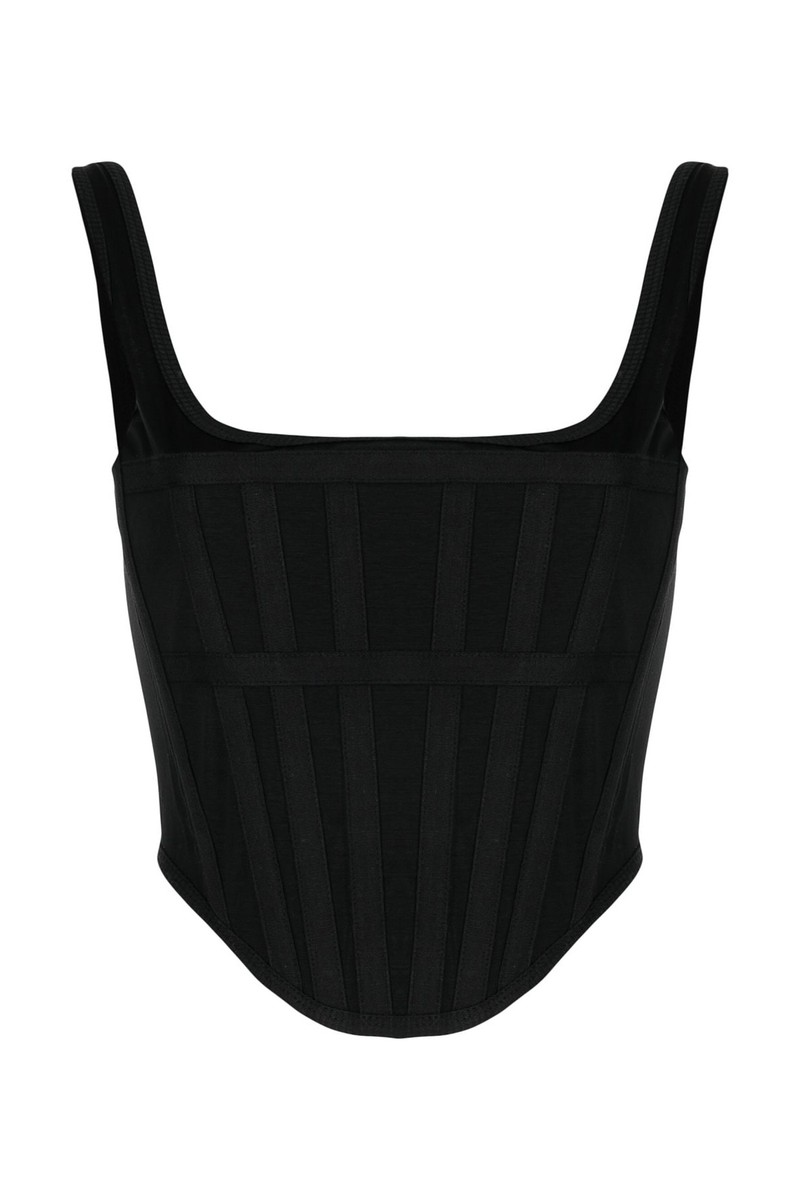 Lattice Strap Cotton Corset from Dion Lee