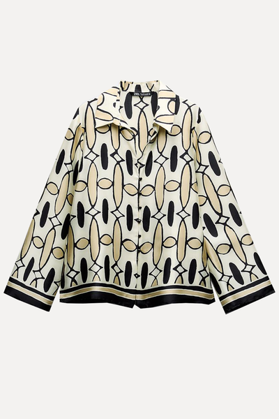 Geometric Print Shirt from Zara