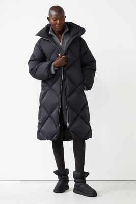 Diamond Padded Puffer Coat from & Other Stories