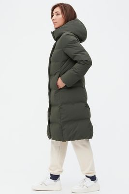 Seamless Down Long Coat from Uniqlo