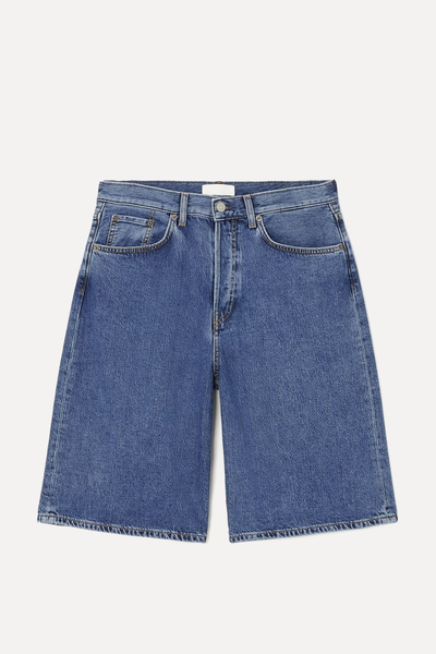 Longline Denim Shorts  from COS