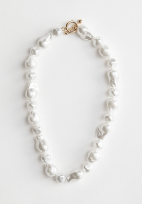 Organic Pearl Bead Necklace from & Other Stories