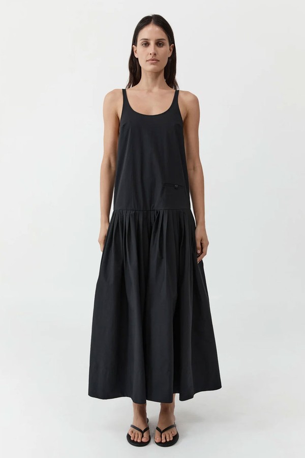 Relaxed Pleat Dress from St. Agni