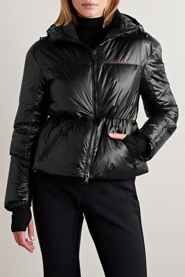 Ledo Hooded Quilted Ski Jacket, £800 | Erin Snow  