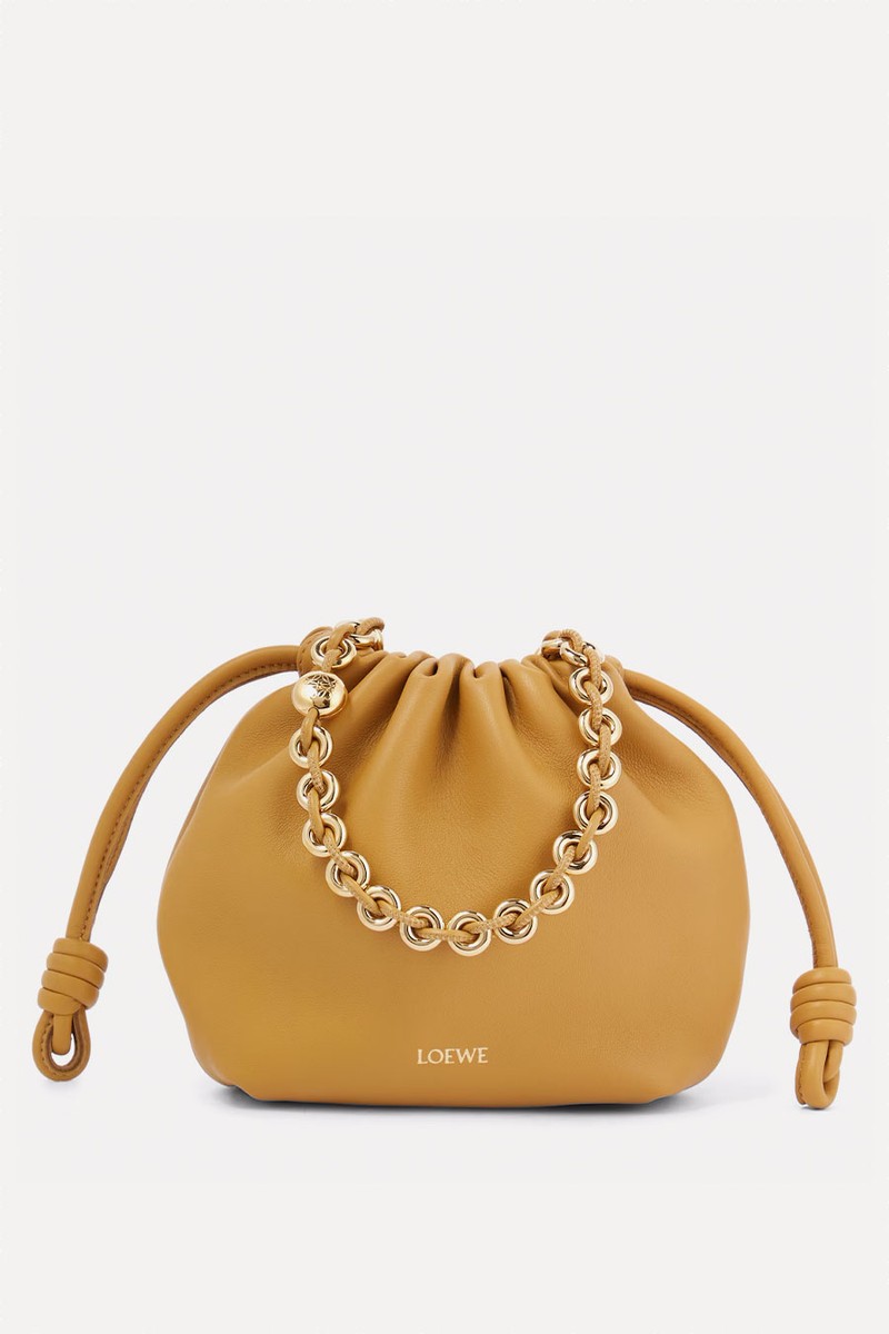 Flamenco Mini Leather Shoulder Bag from Loewe
