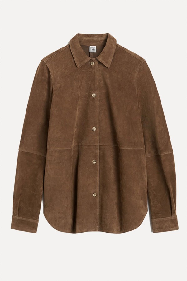 Soft Suede Shirt from Toteme