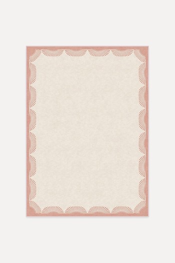 Gray Malin Fringe Pink & Ivory Rug from Ruggable