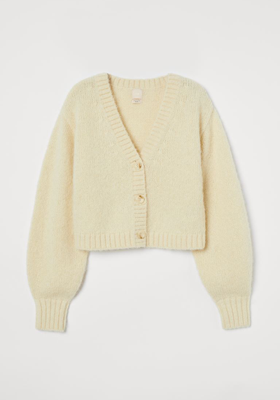 Alpaca-Blend Cardigan from H&M