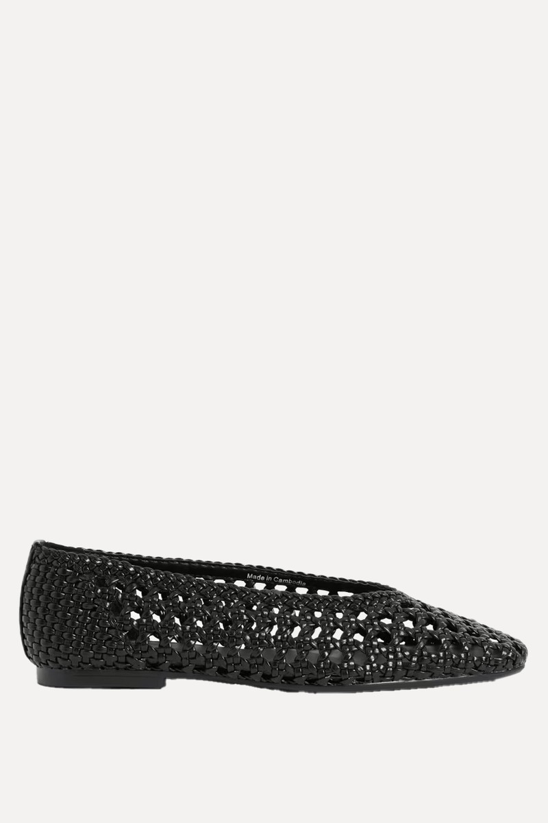 Woven Ballet Pumps