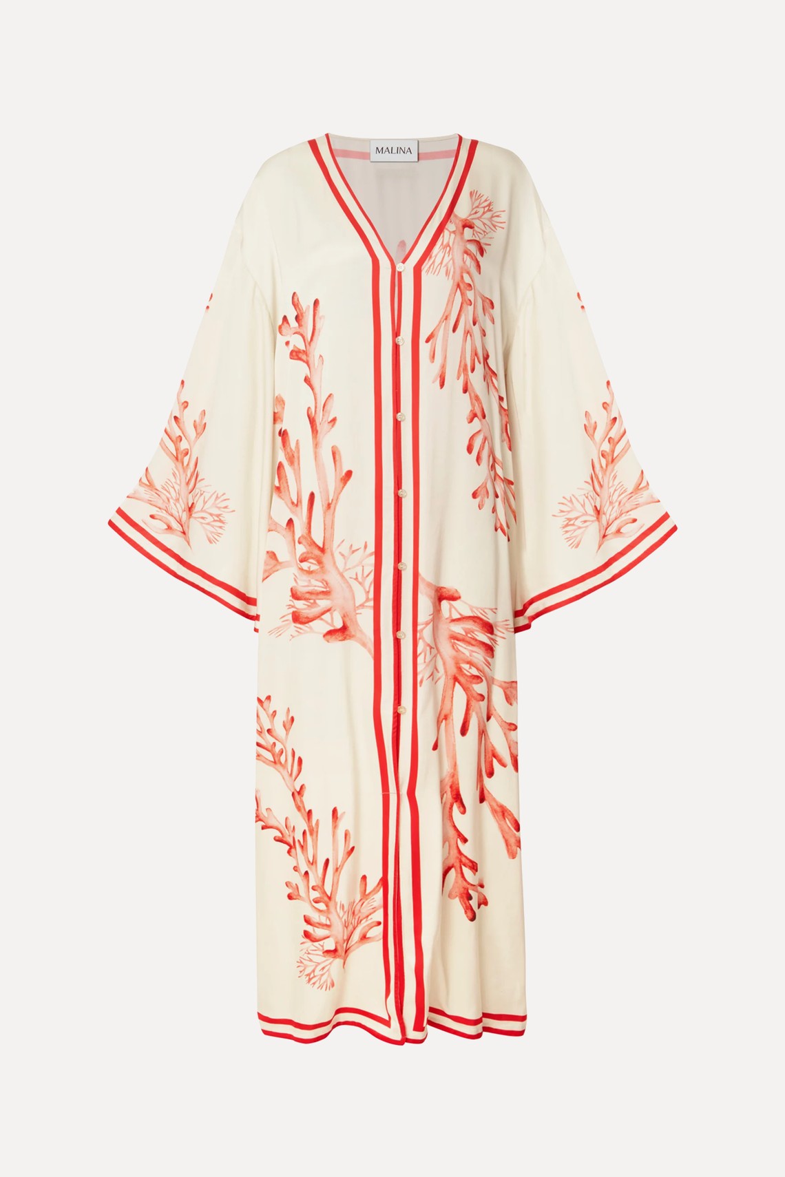 Wide Oversized Printed Kaftan from By Malina