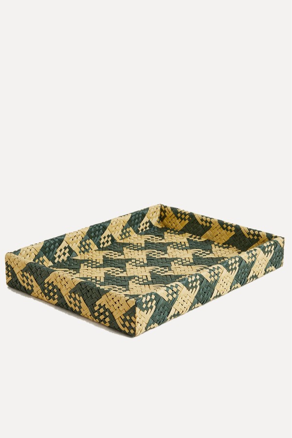 Woven Cabana Tray from Zara