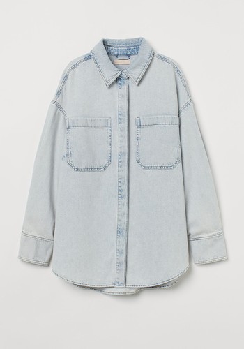 Oversized Denim Shirt