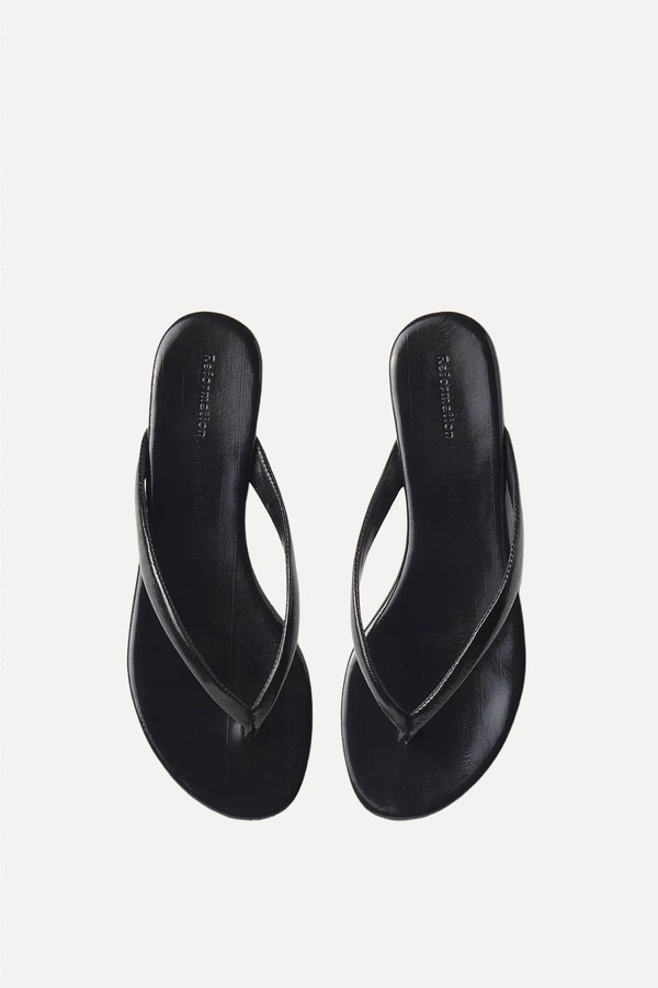 Amelia Flat Thongs from Reformation