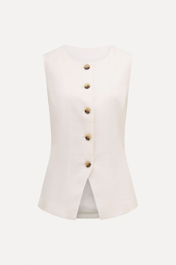 Pip Buttoned Waistcoat from Forever New
