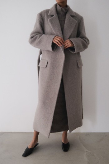 Ivy Mohair Coat from Almada Label