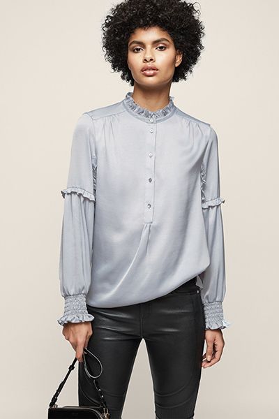 Como Blouse In Nordic Blue