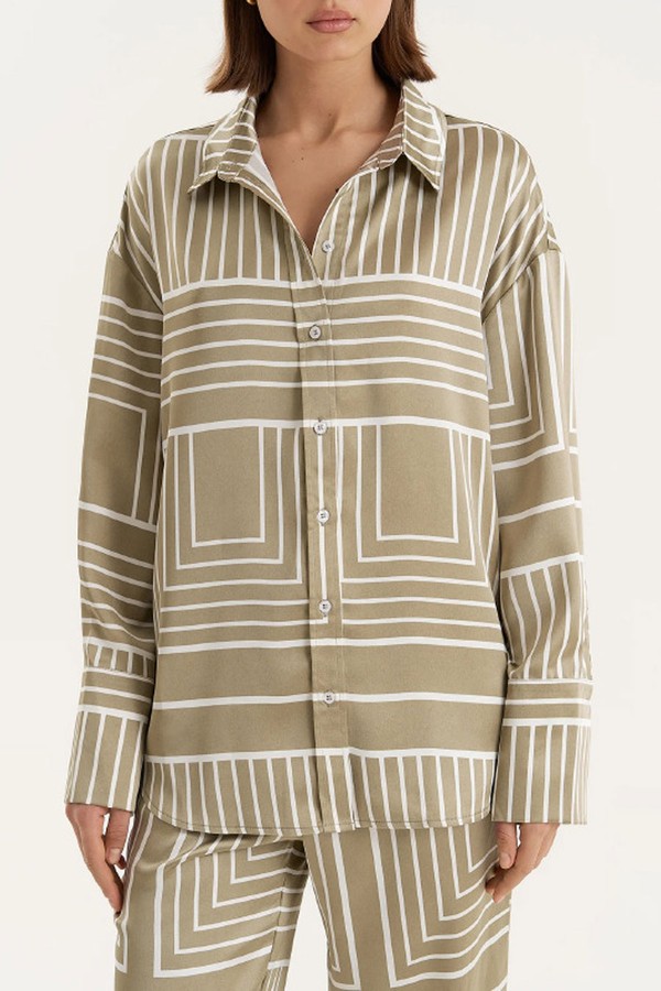Graphic Print Shirt from 4th & Reckless