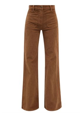 Florence High-Rise Flared-Leg Trousers from Nili Lotan