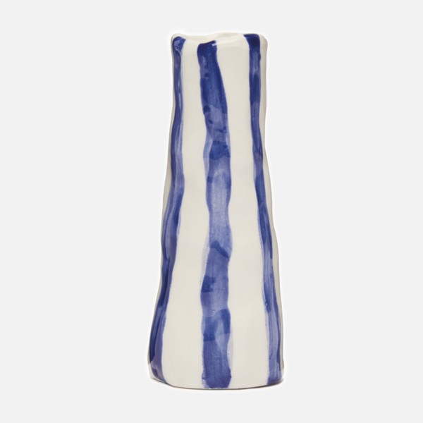 Blue Stripe Vase from Rhea Kalo