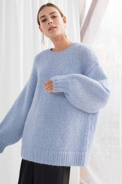 Oversized Merino Wool Blend Sweater from & Other Stories