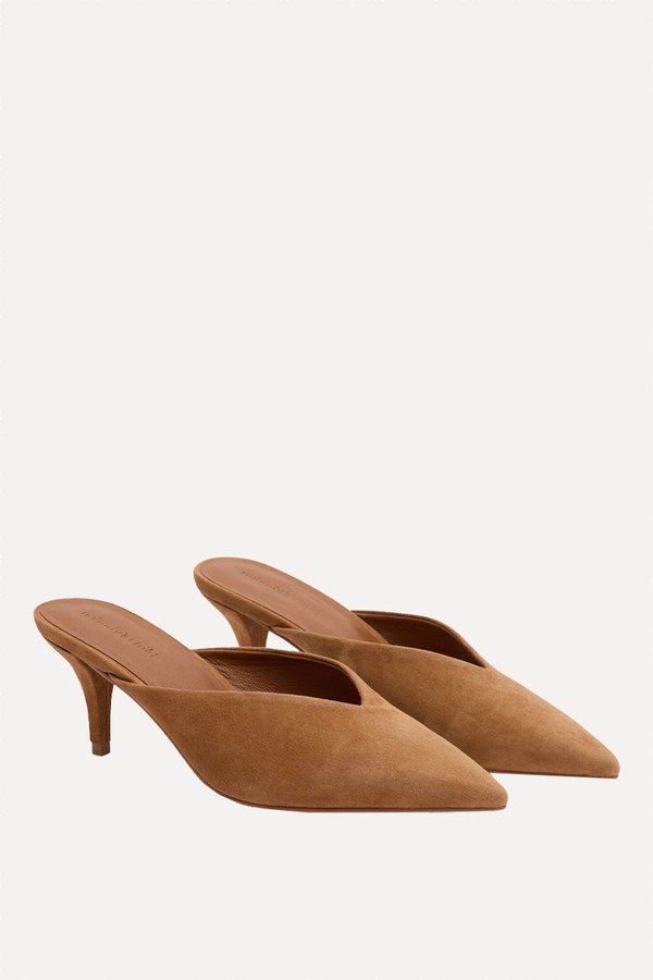 Suede Heeled Mules from Nobody's Child