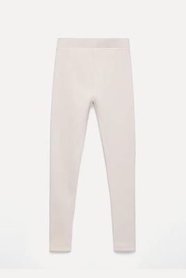 Super Extra Warm Seamless 65cm Ankle-Length Leggings from Oysho