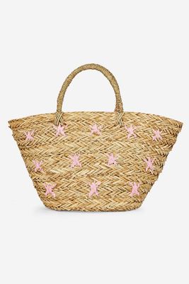 Southbeach Natural Basket Bag