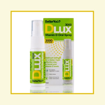 DLUX3000 Daily Vitamin D Oral Spray, £7.95 | Better You