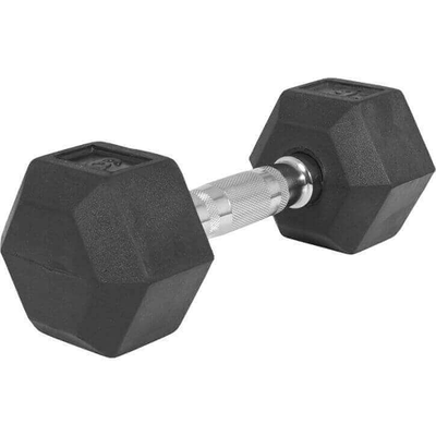 Hex Rubber Dumbbell from Gorilla Sports