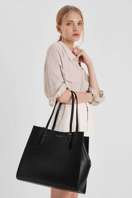 Double Handle Tote Bag from Charles & Keith
