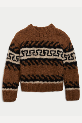 Jooshi Jacquard-Knit Cashmere Sweater  from Suzie Kondi