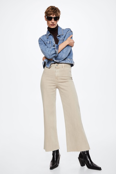 Culotte High Waist Jeans