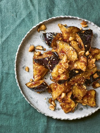 Soy Glazed Aubergines