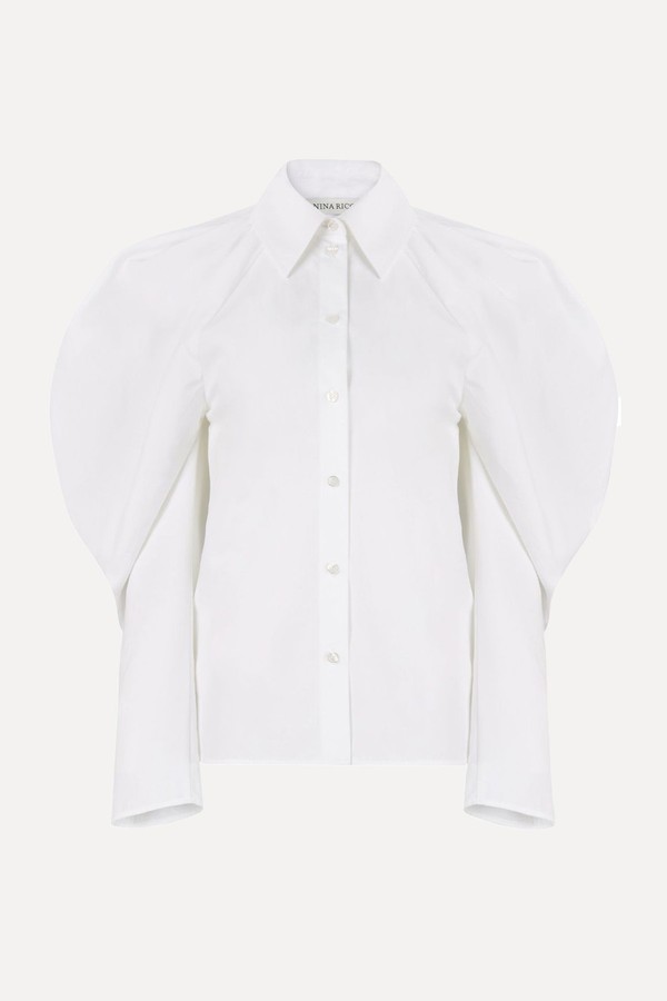 Bow Detailed Shirt from Nina Ricci