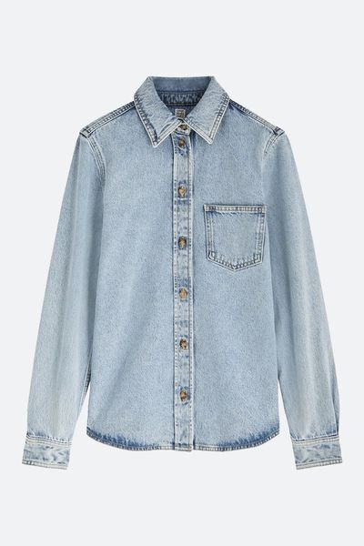 Organic Denim Shirt from TOTEME